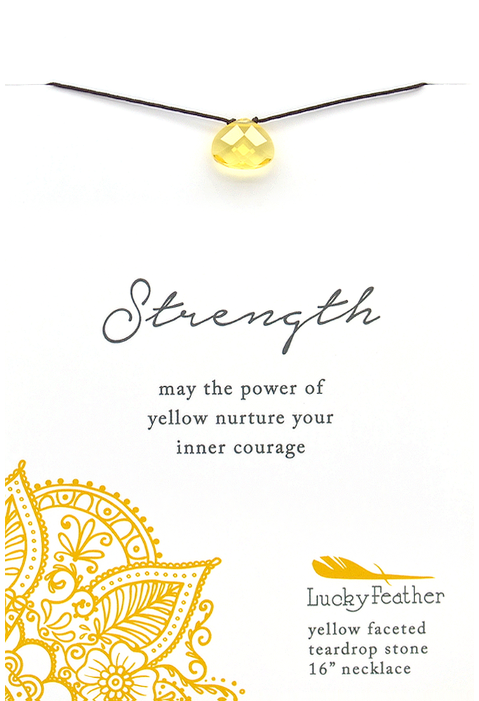 Color Power Necklace-Strength