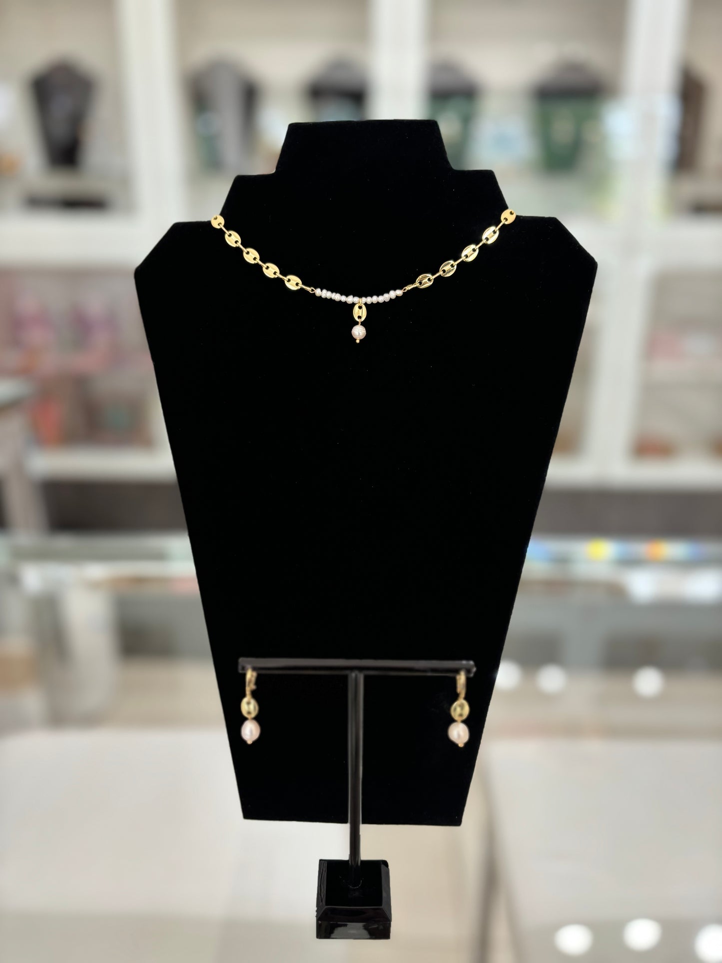 Meraki PEARLS Collection- Gold Beauty 3 PC Set