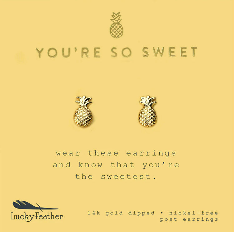 14K Gold Dipped Earrings