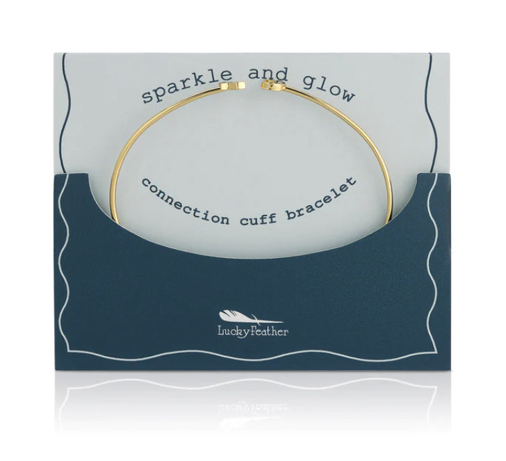 Sparkle & Glow Cuff Bracelet