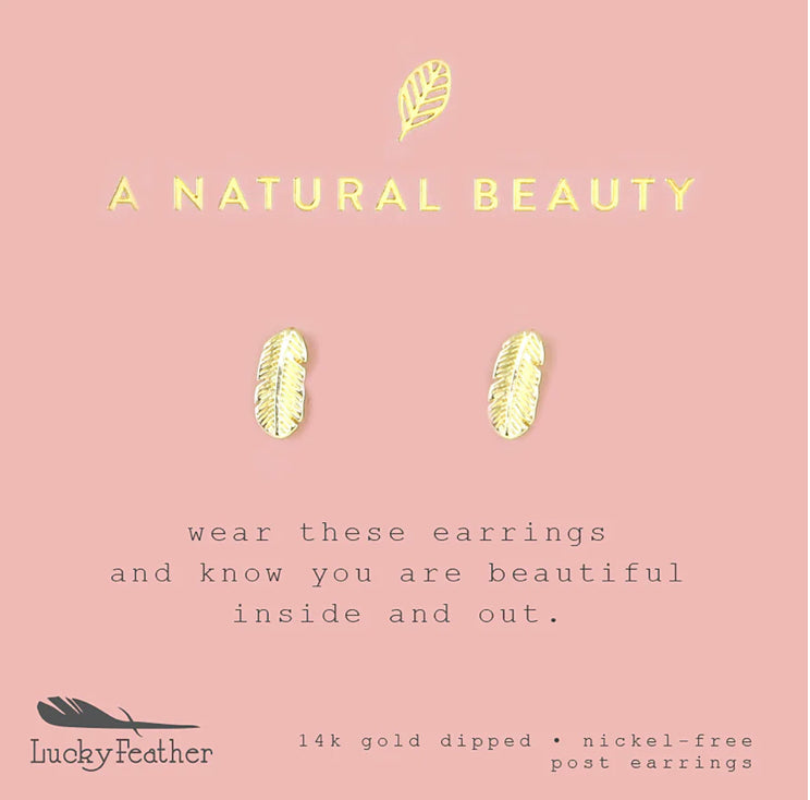 14K Gold Dipped Earrings