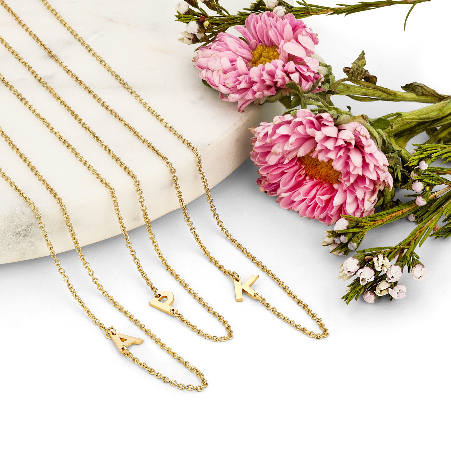 Celebrate You Initial Necklace Collection