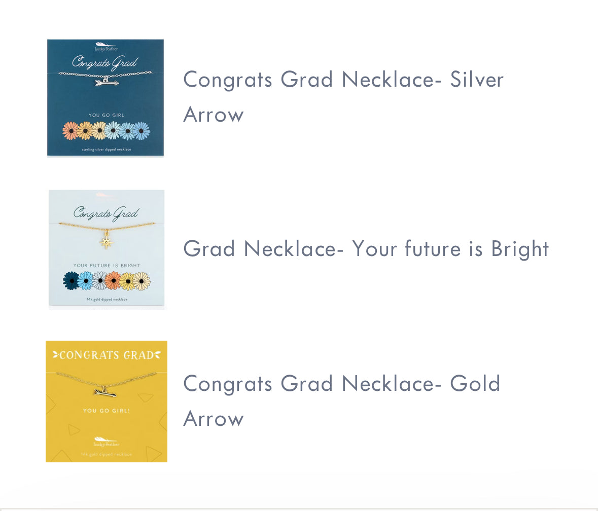 Grad Necklaces