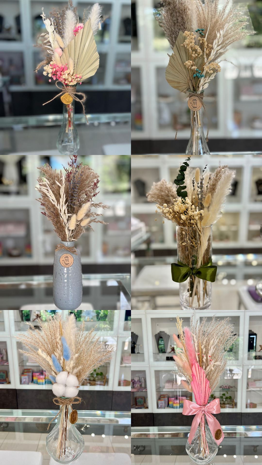 Pampas and Dried Flowers Collection