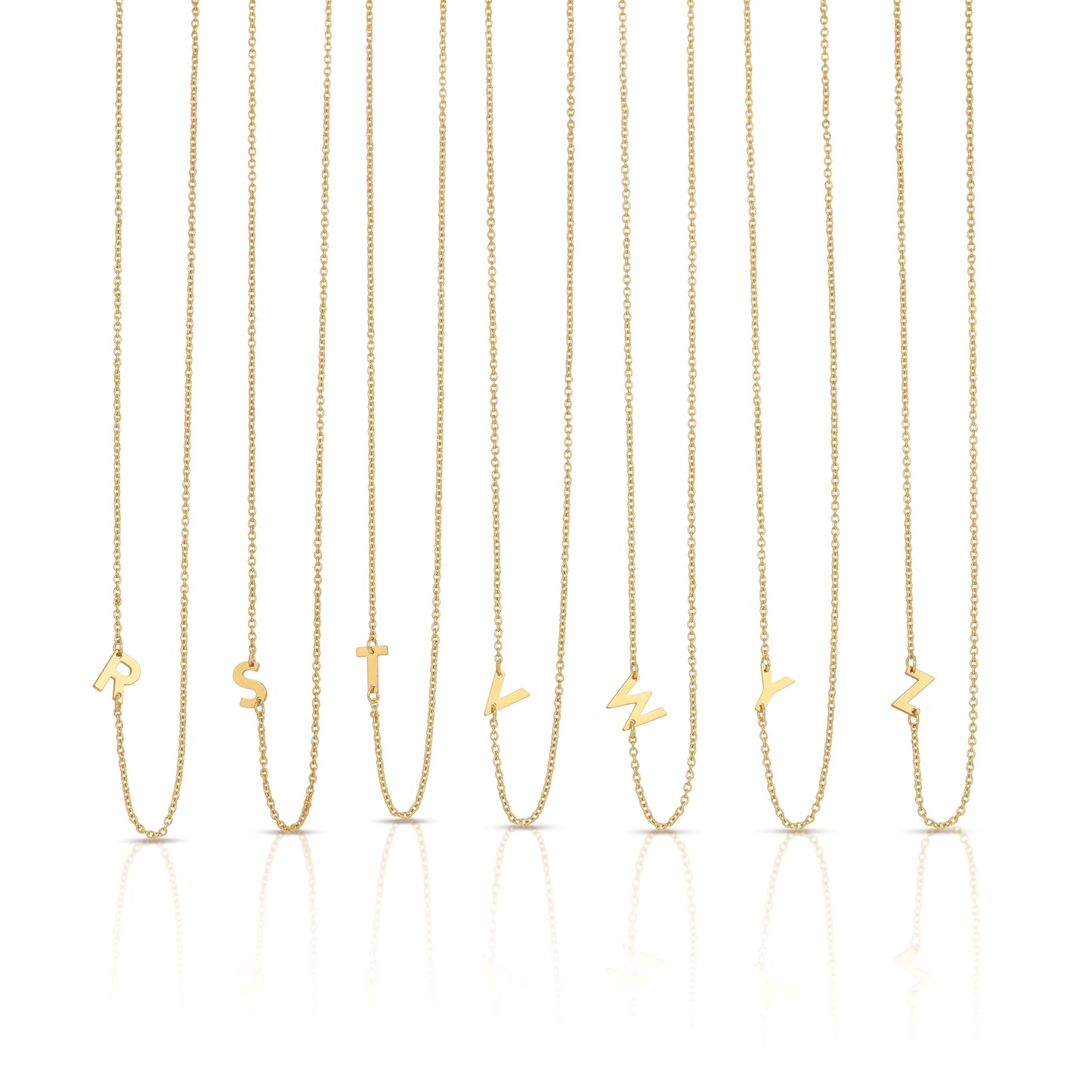 Initial Necklaces