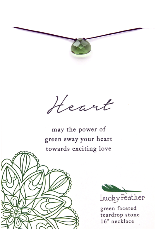 Color Power Necklace-Heart