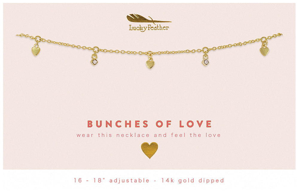 Dangle Necklace-Bunches of Love