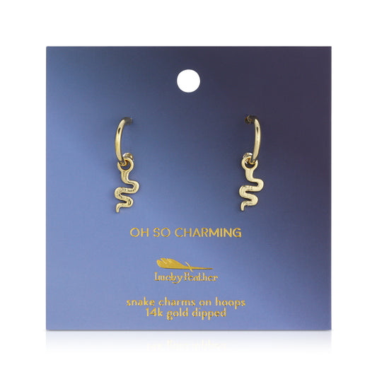 Oh so Charming Hoops