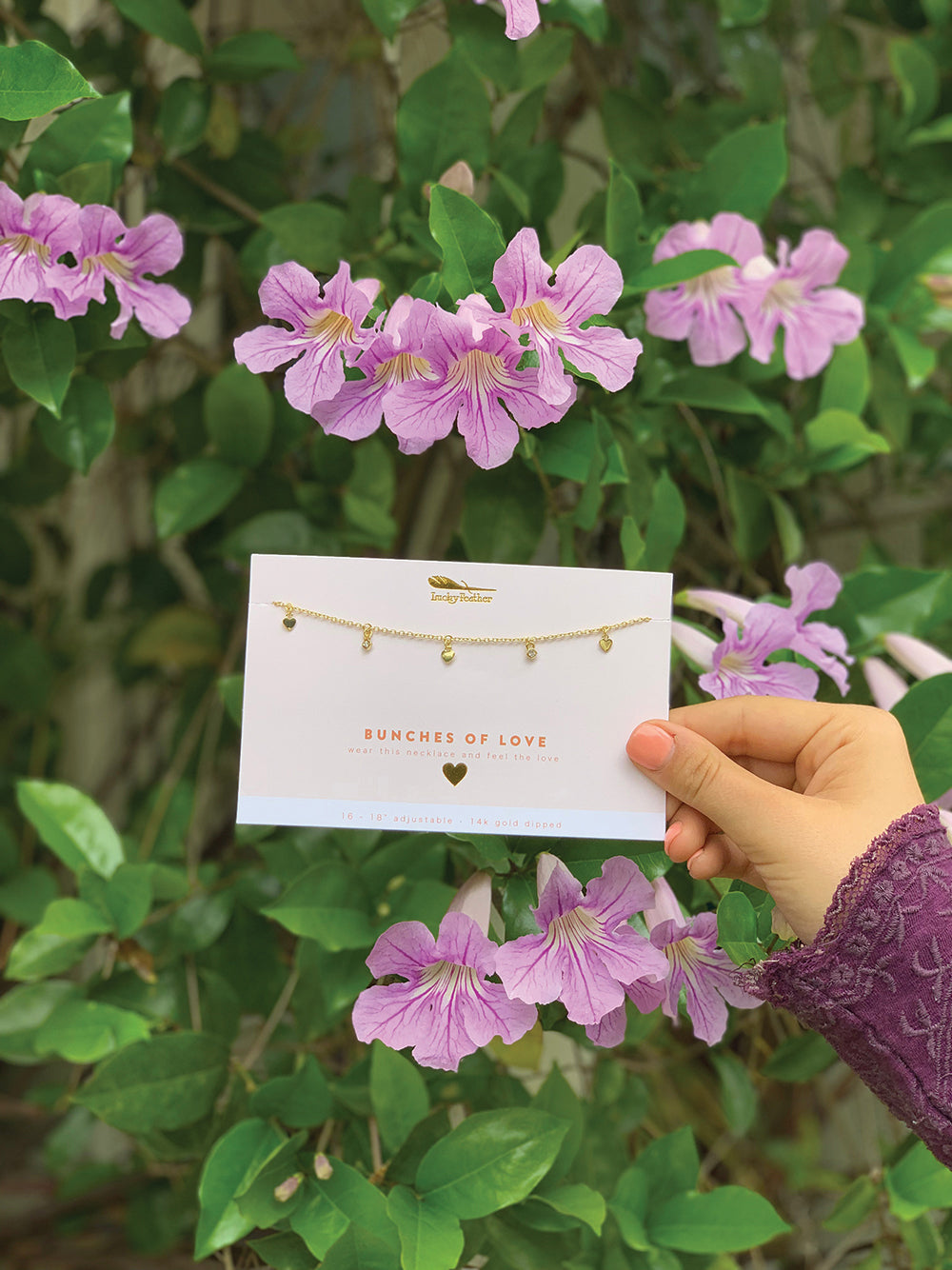 Dangle Necklace-Bunches of Love