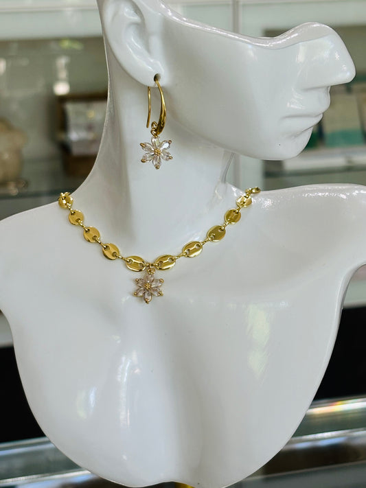 MERAKI DESIGNS-Golden Bloom Sparkle Set