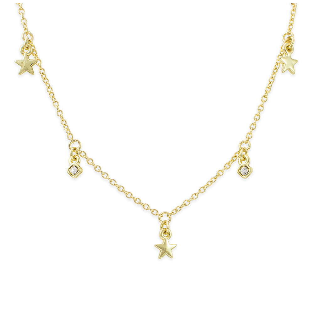 Dangle Necklace-Shine so Bright