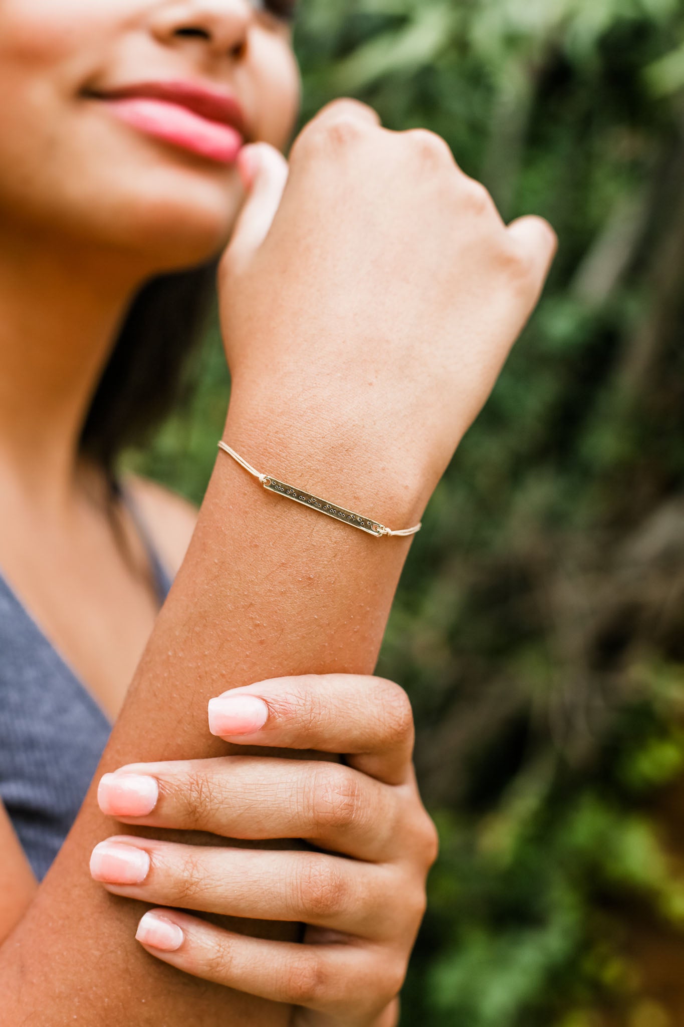 Morse Code Bar- Bracelets