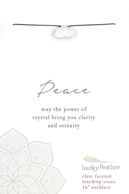 Color Power Necklace-Peace