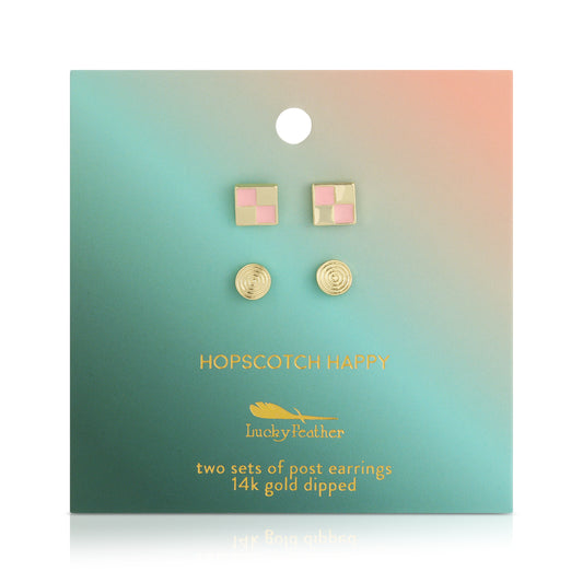 Hopscotch Happy Studs