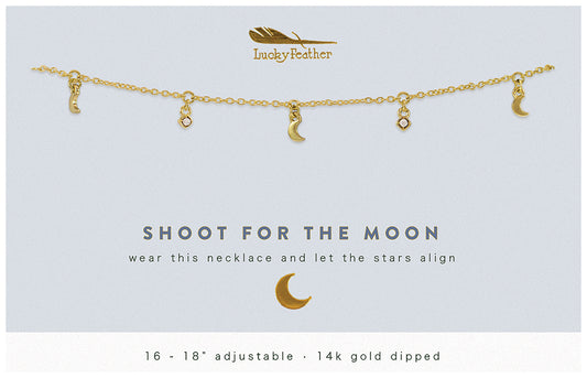 Dangle Necklace-Shoot for the Moon