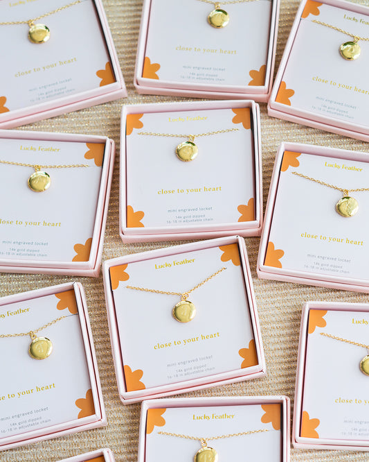 Mini Engraved Lockets
