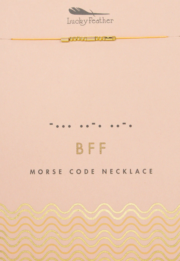 Morse Code Necklaces