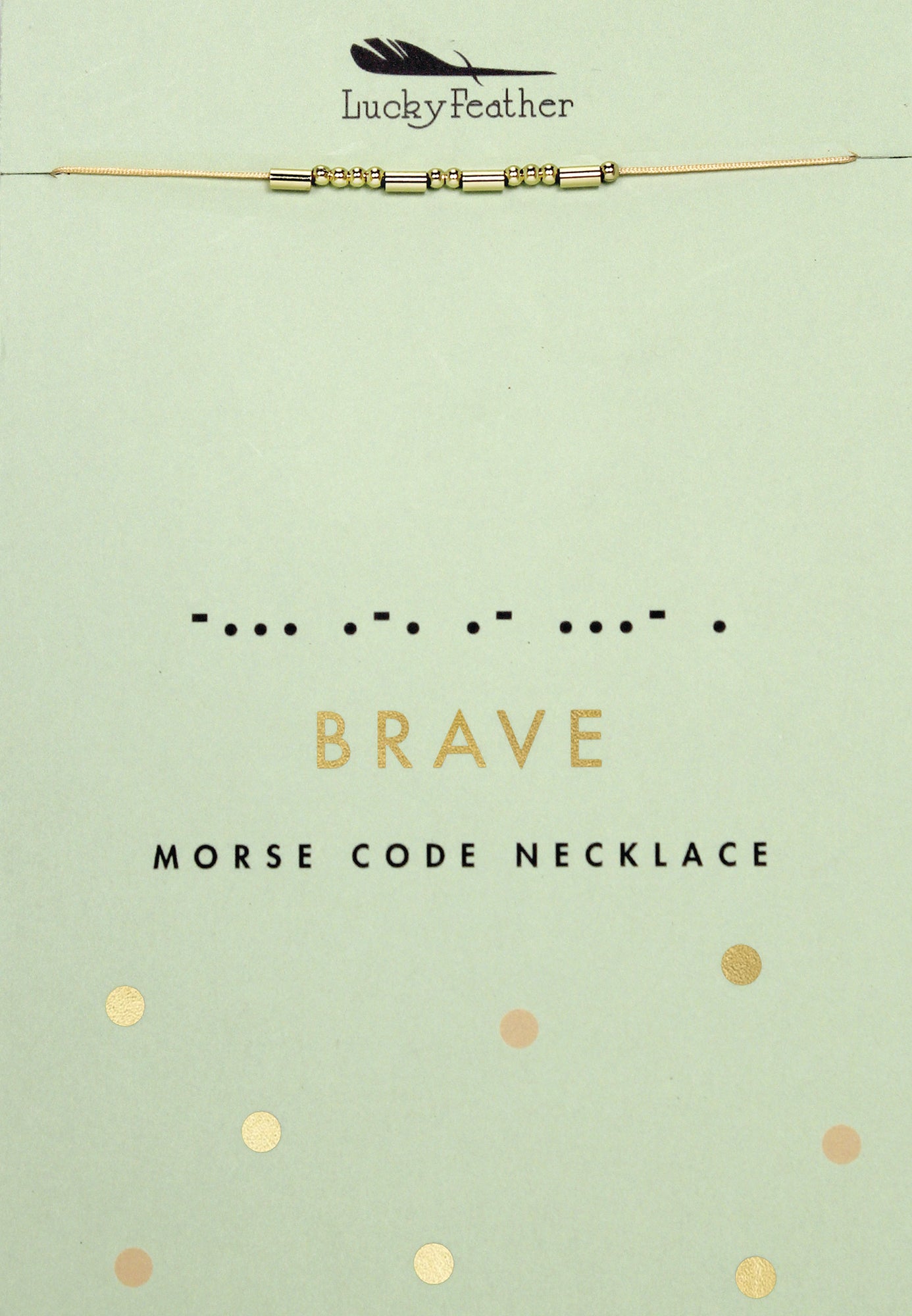 Morse Code Necklaces