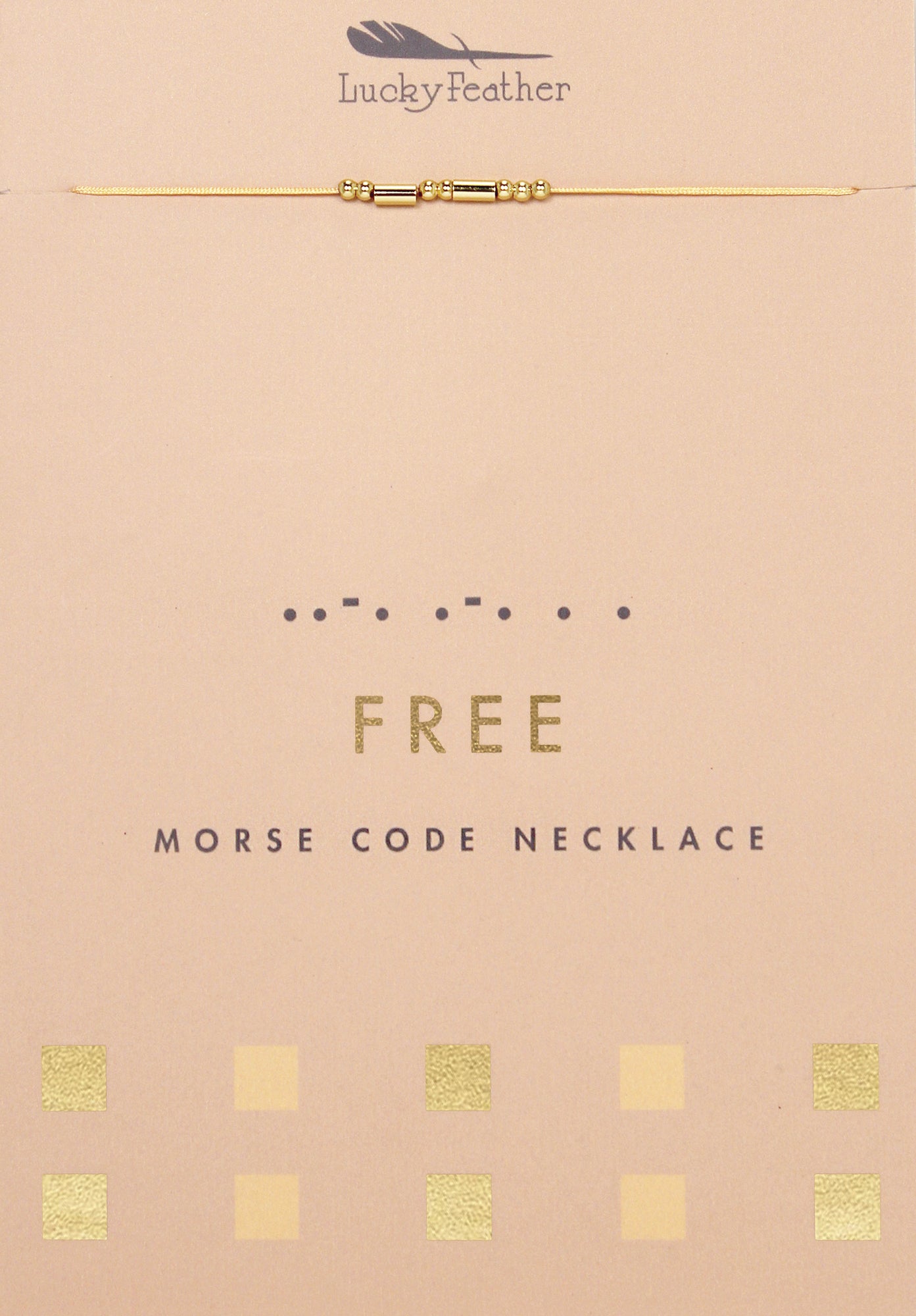 Morse Code Necklaces