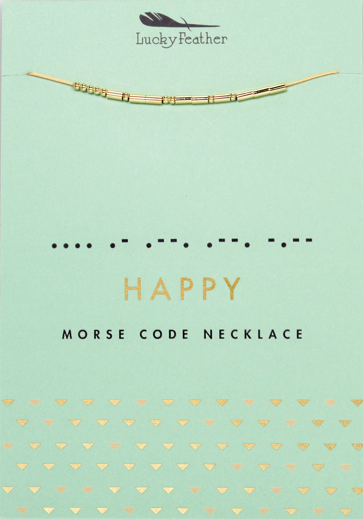 Morse Code Necklaces