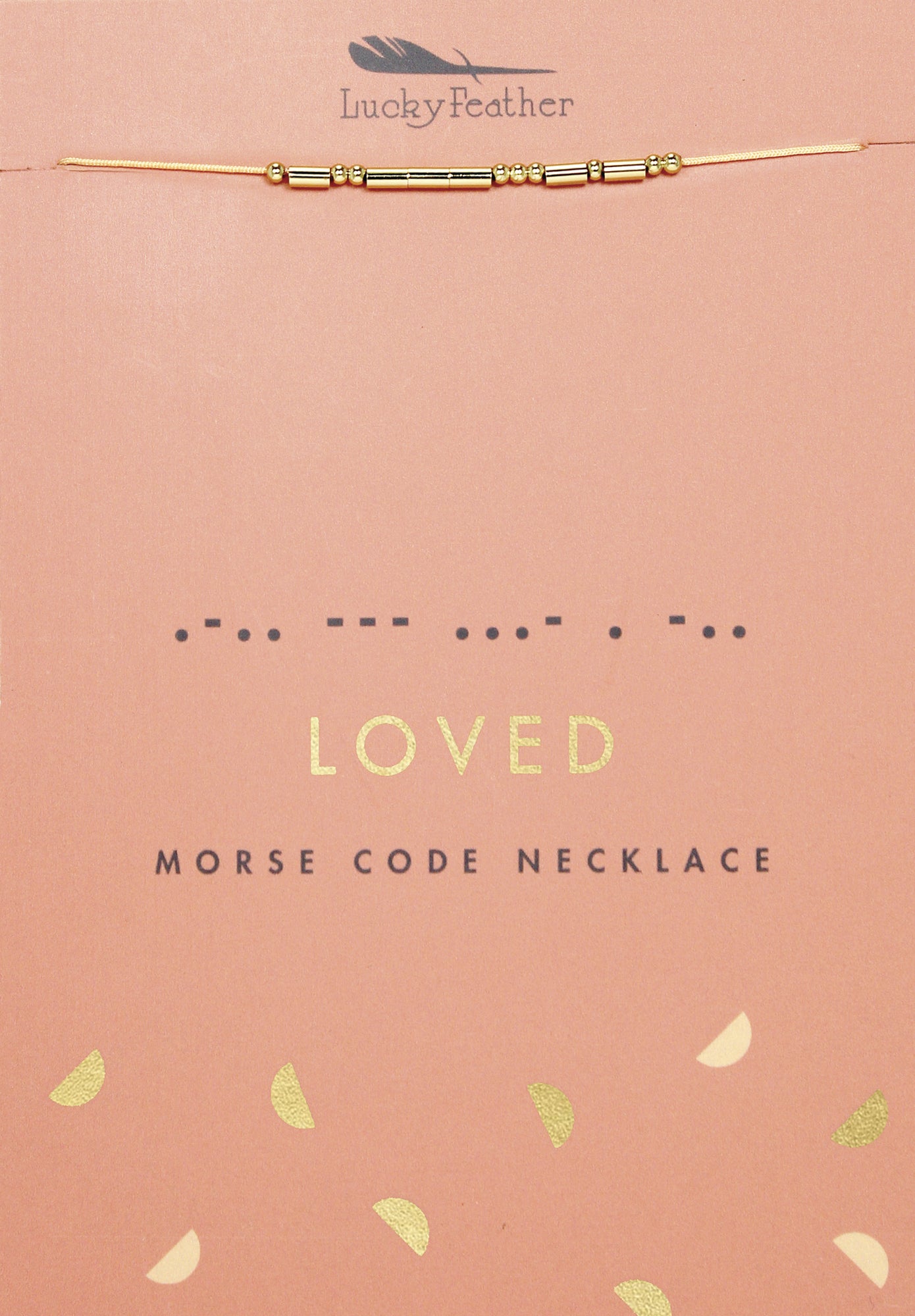 Morse Code Necklaces