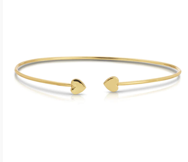 Heart to Heart Cuff Bracelet