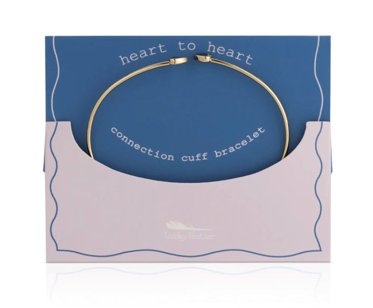 Heart to Heart Cuff Bracelet